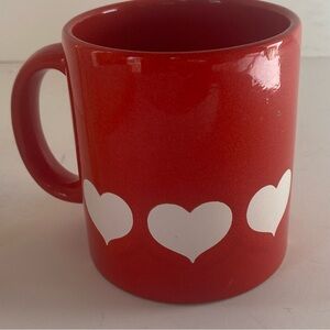 Charming Red Heart Mug